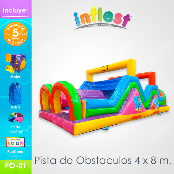 Pista de Obstáculos 4 x 8 m. (PO-01)
