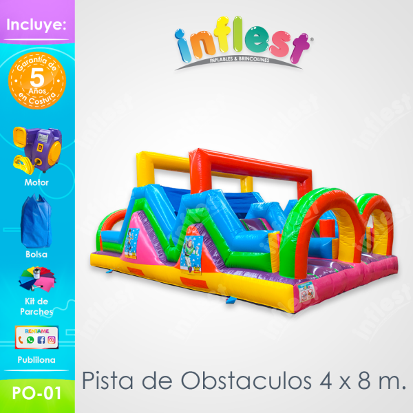 Pista de Obstáculos 4 x 8 m. (PO-01) - Imagen 3