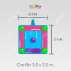 Castillo 2.5 x 2.5 m. (C-01) - Imagen 4