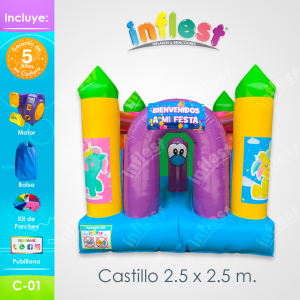 Castillo 2.5 x 2.5 m. (C-01)