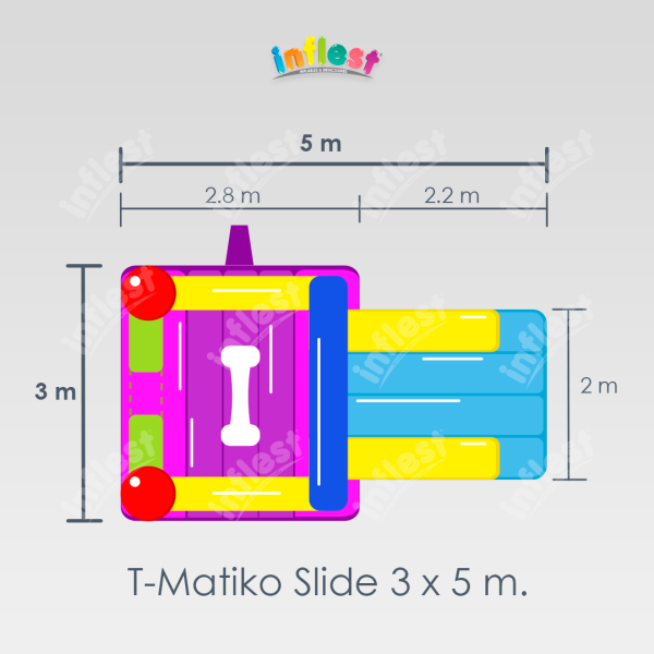 T-Matiko Slide 3 x 5 m. (TS-02) - Imagen 5