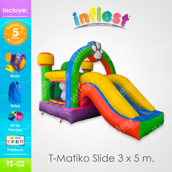 T-Matiko Slide 3 x 5 m. (TS-02) - Imagen 2