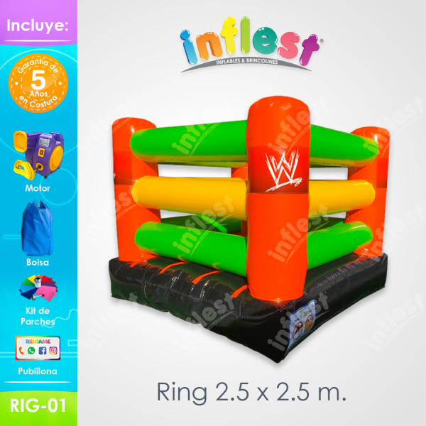 Ring 2.5 x 2.5 m. (RIG-01)