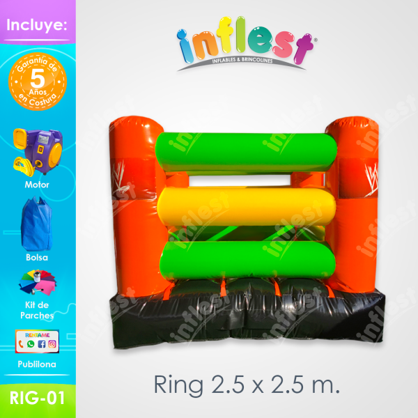 Ring 2.5 x 2.5 m. (RIG-01) - Imagen 2