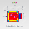 Cubo Digital 3 x 4 m. (CD-10) - Imagen 4