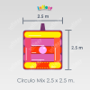Círculo Mix 2.5 x 2.5 m. (CRCM-01) - Imagen 4