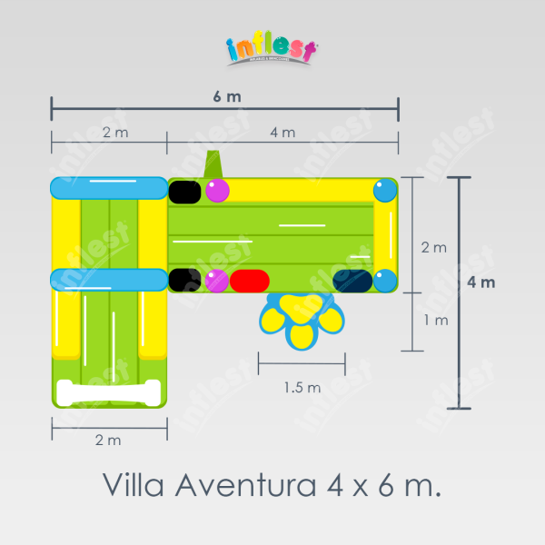 Villa Aventura 4 x 6 m. (VIA-01) - Imagen 4