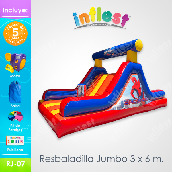 Resbaladilla Jumbo 3 x 6 m. (RJ-07)