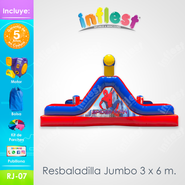 Resbaladilla Jumbo 3 x 6 m. (RJ-07) - Imagen 2