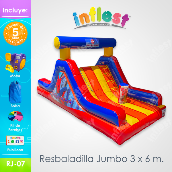 Resbaladilla Jumbo 3 x 6 m. (RJ-07) - Imagen 4