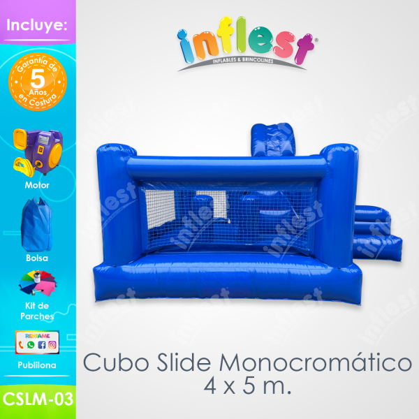 Cubo Slide Monocromático 4 x 5 m. (CSLM-03) - Imagen 2