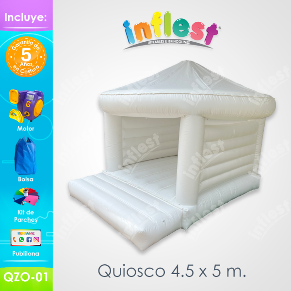Quiosco 4.5 x 5 m. (QZO-01) - Imagen 2