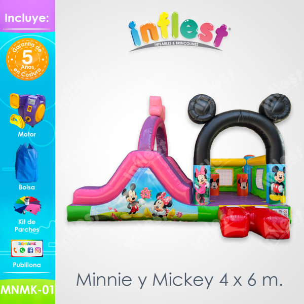 Minnie y Mickey 4 x 6 m. (MNMK-01)