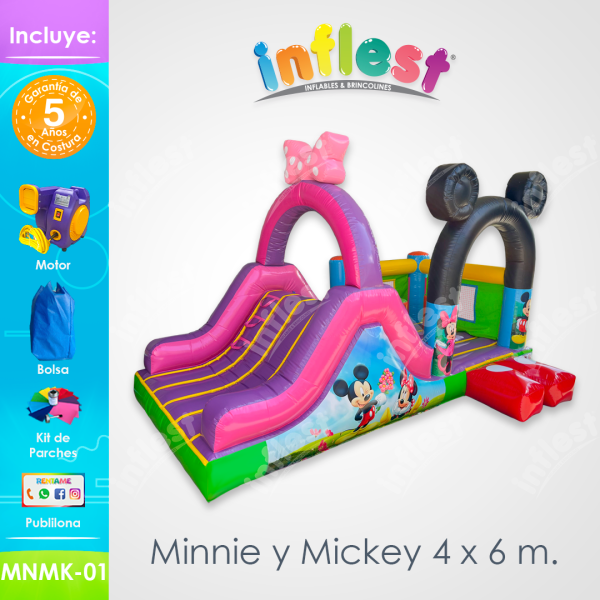 Minnie y Mickey 4 x 6 m. (MNMK-01) - Imagen 3