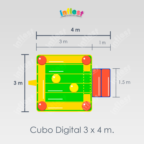 Cubo Digital 3 x 4 m. (CD-15) - Imagen 5