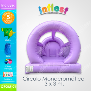 Circulo Monocromático 3 x 3 m. (CROM-01)
