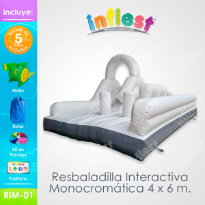 Resbaladilla Interactiva Monocromática 4 x 6 m. (RIM-01)