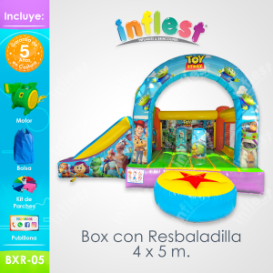 Box con Resbaladilla 4 x 5 m. (BXR-05)